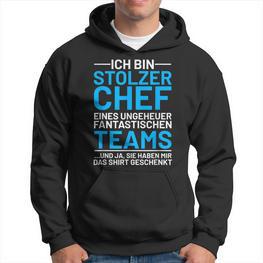 Ich Bin Stolzer Chef Einer Fantastischen Teams Hoodie - Seseable