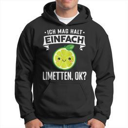 Limette Ich Mag Halt Einfach Limetten Hoodie - Seseable