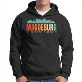 Magdeburg Skyline Hoodie - Seseable