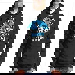 Skifahren Ski Fahren Never One Old Man Hoodie - Seseable