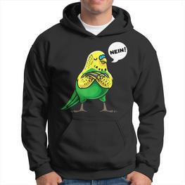 Sturer Budgie Parrot Hoodie - Seseable