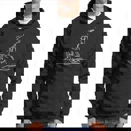 Yogamatte One Line Kunst Zeichnen Yoga Hoodie - Seseable