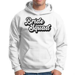 Bride Squad Bachelorette Party Hochzeit Geschenk Hoodie - Seseable