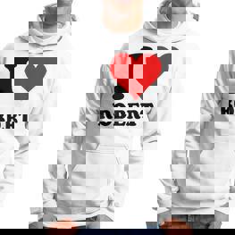 Ich Liebe Robert Hoodie - Seseable