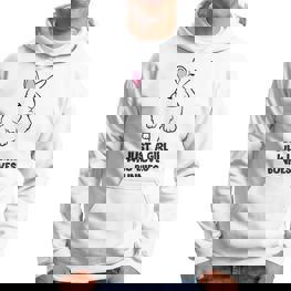 Nur Ein Mädchen Das Hasen Liebt Hoodie - Seseable