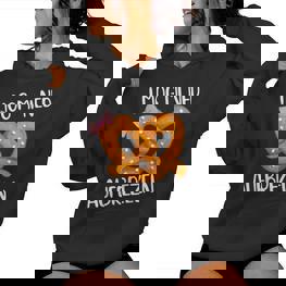 I Mog Mi Ned Aufbrezelnolksfest Beer Dirndl Costume S Kapuzenpullover für Damen - Seseable