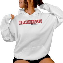 Brauhaus Party Hardware Store Craftsmen Drinking Beer Fun Kapuzenpullover für Damen - Seseable