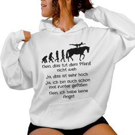 Voltigieren Girls' Evolution Riding Jerseyolti Slogan S Kapuzenpullover für Damen - Seseable