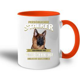 Altdeutscher Schäferhund Hund Old German Shepherd Tasse Zweifarbig - Seseable