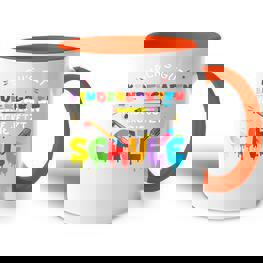 Ich Rocke Jetzt Die Schule Machs Gut Kindergarten S Tasse Zweifarbig - Seseable