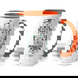 Viking Age Berserker Bärrieger Nordic Mythology Tasse Zweifarbig - Seseable