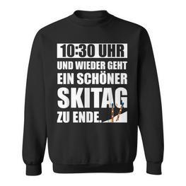 1030 Ahr Skiabenteuer Sweatshirt, Abschluss eines Schönen Skitags - Seseable