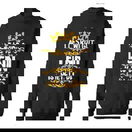 Alles Wird Gut Lenni Ist Da Sweatshirt - Seseable