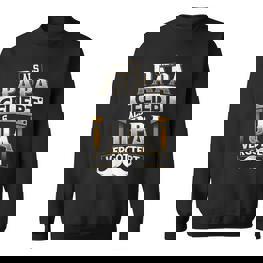 Als Papa Liebt Als Opa Vergöttert German Language Sweatshirt - Seseable