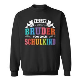 Bruder Von Einer Schulkind Bruder Schulkind S Sweatshirt - Seseable