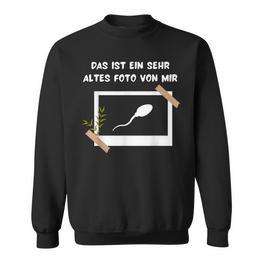 Das Ist Ein Very Altes Foto Von Mir A Picture Frame Fun Sweatshirt - Seseable