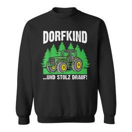 Dorfkind Und Stolz Drauf Farmer Farmer Sweatshirt - Seseable