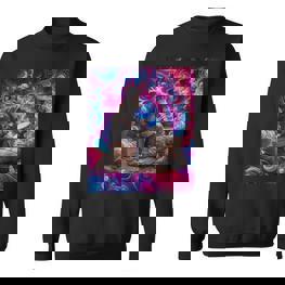 Drumming Tess Für Die Old Man Psychedelic Street Drummers Sweatshirt - Seseable