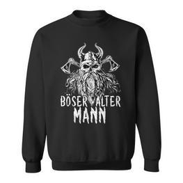 Evil Old Man For Viking Sweatshirt - Seseable