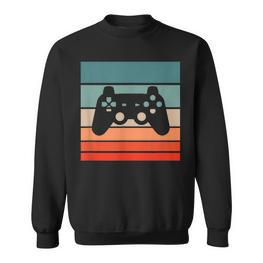 Gaming Controller Retro Style Vintage Sweatshirt - Seseable