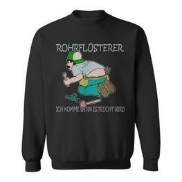 Heizungsbauer Rohrflüsterer Plumber S Sweatshirt - Seseable