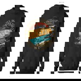 Hessen Vintage Gude Original Outfit Retro Frankfurt Skyline Sweatshirt - Seseable