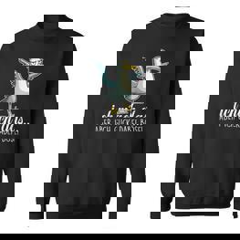 Ich Machch Das X Aber Ich Guck Dabei Böse -Ogel Seagull Ironie Sweatshirt - Seseable