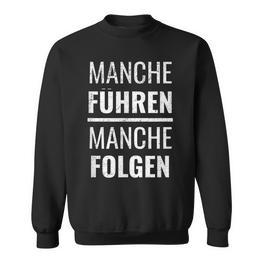 Manche Führen Manche Folgen For Rockers Sweatshirt - Seseable