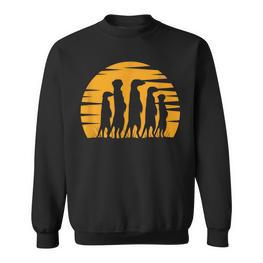 Meerkat Fan Safari Animal Lovers Meerkat Lovers Sweatshirt - Seseable