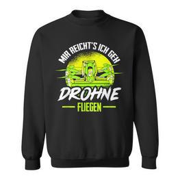 Mir Reicht's Ich Geh Drone Flying Retro Drone Pilot Sweatshirt - Seseable