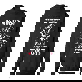 Mir Reicht's Ich Geh Zum Voltigieren Black Sweatshirt - Seseable