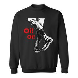 Oi Oi Ska Street Punk Hardcore Punk Sweatshirt - Seseable