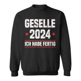 Passed Exam Geselle 2024 Azubi Sweatshirt - Seseable