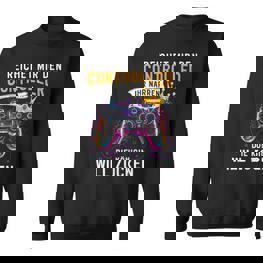 Reichet Mir Controller Ihr Narren Die Queenwill Zocken Sweatshirt - Seseable