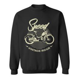 Vintage Speed Rider Simson-Sr2 Sweatshirt - Seseable