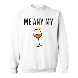 Aperol Spritz Me And My Aperol Gray Sweatshirt - Seseable