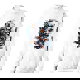 Eindringliche Steampunk-Totenkopf-Geheimnisse Inspiration Grafikdesign Sweatshirt - Seseable