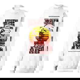 Surfer Beach Seaintage Surf Fernweh Sweatshirt - Seseable