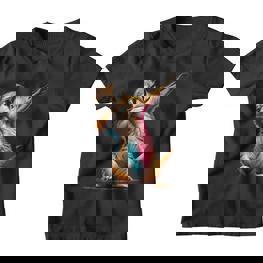 Dabbing Meerkat Dancing Dab Surikate Kinder Tshirt - Seseable