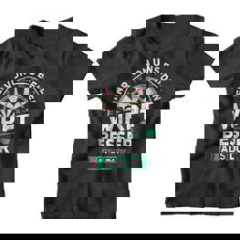Einer Von Us Beiden Wrft Besser Als Du Darts Sl Darts Kinder Tshirt - Seseable