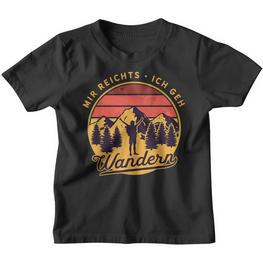 Ich Geh Wandererer Wanderlust Mountains Kinder Tshirt - Seseable