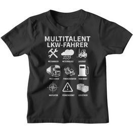 Multitalent Truck Driver Driver Driver Kinder Tshirt - Seseable