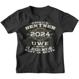 Rente 2024 Rentner 2024 For Uwe Kinder Tshirt - Seseable