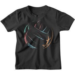 Retro Volleyball Kinder Tshirt - Seseable