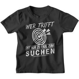 Wer Mefft Ist Zu Faul Zum Search Archery Kinder Tshirt - Seseable