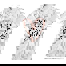 Team Braut Junggesellenabschied Dezent Herz Jga Bride To Be Kinder Tshirt - Seseable