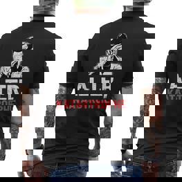 “Alter Katastrophe” Vintage Retro T-Shirt mit Rückendruck - Seseable