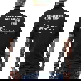 Belgian Malinois Evolution Maligator Maliraptor T-Shirt mit Rückendruck - Seseable
