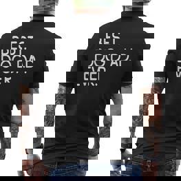 Best Dog Dad Ever Dog Owners T-Shirt mit Rückendruck - Seseable