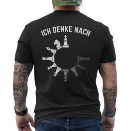 Bester Schachzug Wird Geladen Schachspieler Schach T-Shirt mit Rückendruck - Seseable